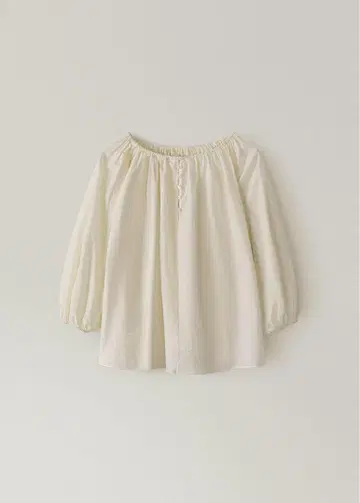 OHOTORO various shirring blouse