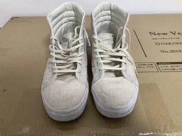 Vans Sk8-Hi 베이지 캔버스