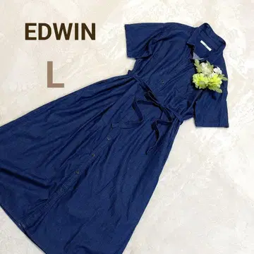 EDWIN 데님 원피스 L