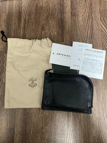 ARTS&SCIENCE ZIP LEATHER COIN CASE S