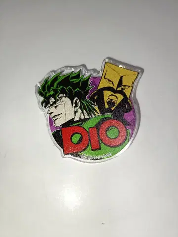 죠죠의 기묘한 모험 DIO 아크릴 배지