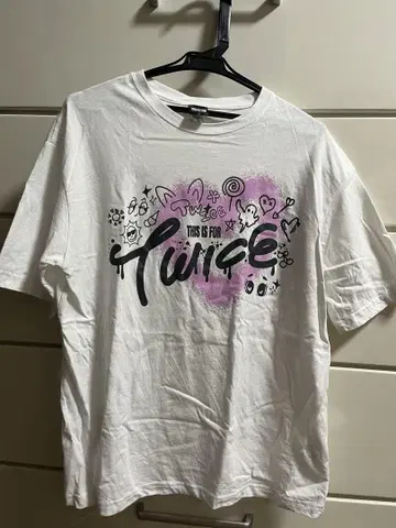 TWICE this is for 라이브 티셔츠 화이트 M