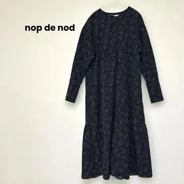 극미품 nop de nod 도트 맥시 원피스