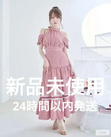 rosemuse gingham SET UP 원피스