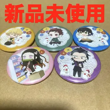 귀멸의 칼날 캔뱃지 로손 Loppi HMV 한정판 가라아게쿤 콜라보