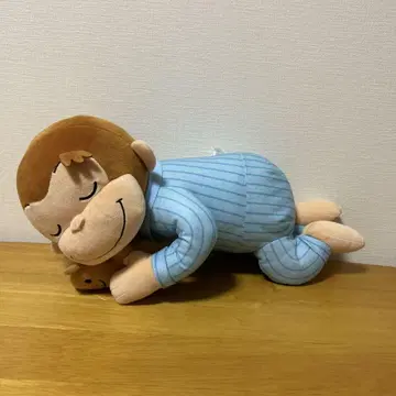 오자루의 조지 파자마 봉제 인형 약 50cm 택 없음