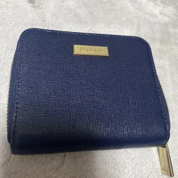 FURLA 네이비 반지갑