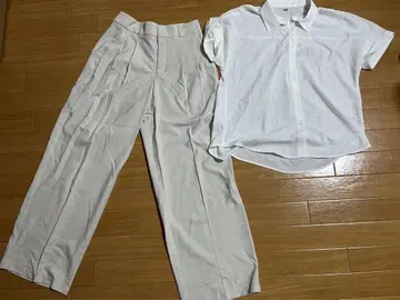 GU 턱 와이드 팬츠