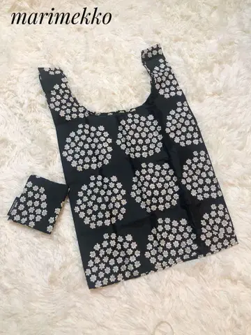 marimekko 마리메꼬 에코백 푸케티 블랙