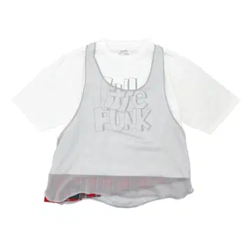 Vaundy little punk 레이어드 티셔츠 M 사이즈