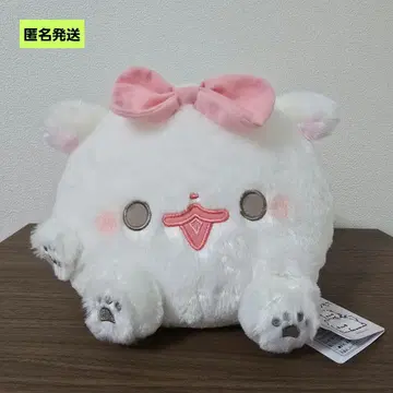 [익명] 포메라니안 모찌 예쁘게 꾸민 리본 봉제 인형 BIG