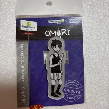 fangamer 아크릴 클립 배지 OMORI 오모리