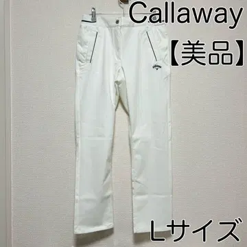 [새상품급] Callaway 캘러웨이 여성용 팬츠 L 사이즈 화이트