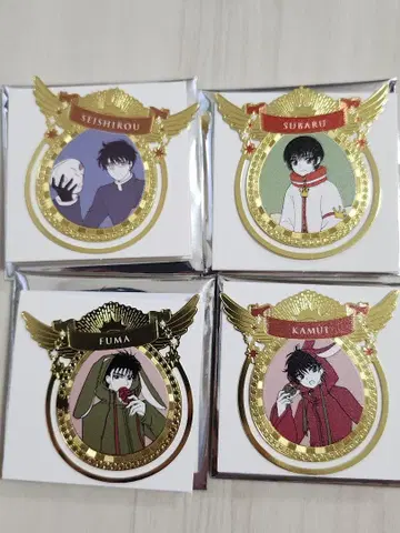 CLAMP 메탈 클립 컬렉션 B 4개 세트