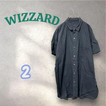 WIZZARD 위자드 가로 슬릿 반팔 셔츠 2