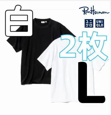 2장 Ron Herman x UNIQLO 콜라보 티셔츠 L 사이즈