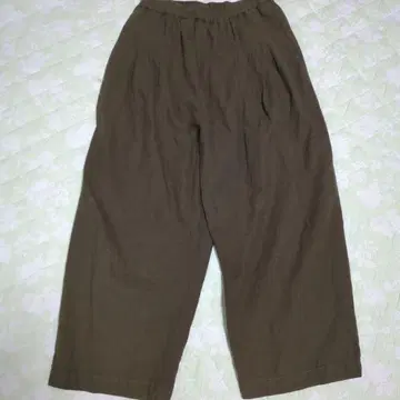 컨디션 최상 SUN VALLEY 테이퍼드 빅 팬츠 린넨 혼방!!