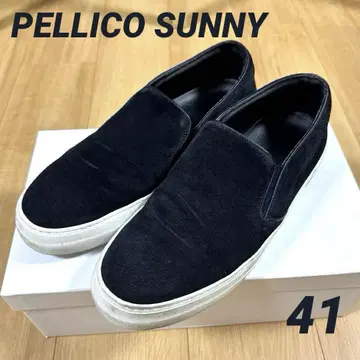 [ PELLICO SUNNY ] 네이비 스웨이드 사이즈 41