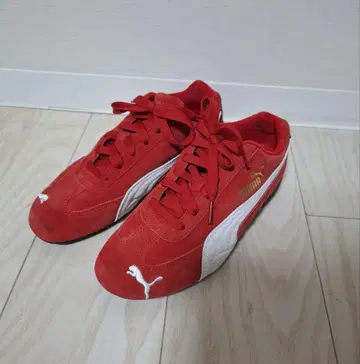 PUMA 푸마 스피드캣 빨간색 레드 스니커즈 Speedcat