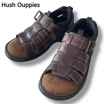 새상품급 Hush Puppies 허시파피 브라운 컴포트 샌들