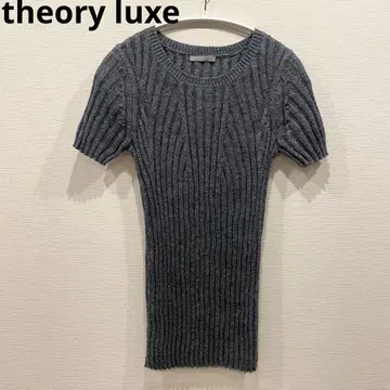theory luxe 린넨 썸머 니트 그레이 린넨 100%