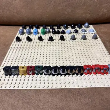 LEGO 레고 방어구 갑옷  헬멧 가부토 모음