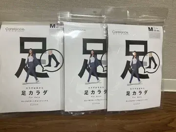 스기야마 치나미식 케어란스 발 몸 하이삭스 3족 새상품 미사용품