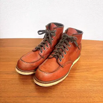 새상품급 RED WING 9106 목토 USA 제작 워크 부츠 적갈색