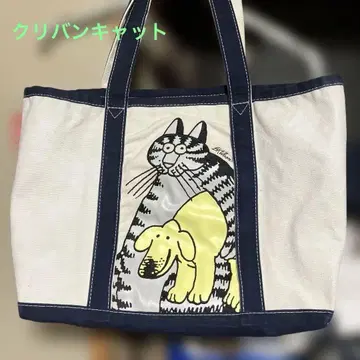 빈티지 밤 밴캣 토트백