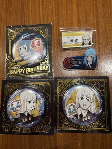 주술회전 미와 카스미 캔뱃지 명찰 배지 아크릴 배지