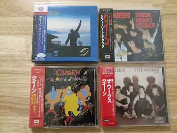 Queen 퀸 웍스 시어 하트어택 등 CD 4장 세트