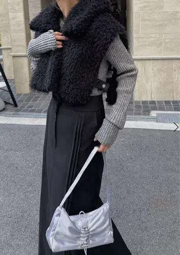 side belt curly 보아 vest 보아 베스트 나나나모에
