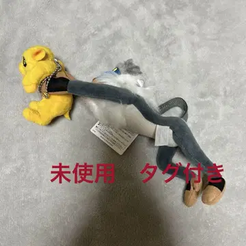 디즈니 심바 라피키 봉제 인형 키링