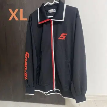Snap-on 풀 지퍼 재킷 XL 블랙