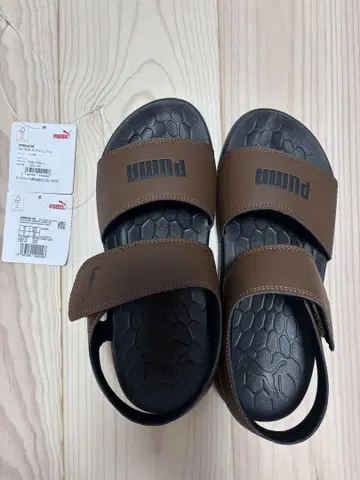 PUMA 브라운 스포츠 샌들 26 브라운