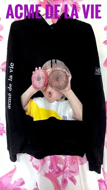 아크메드라비 acme de la vie 베이비 페이스 후드티 ADLV