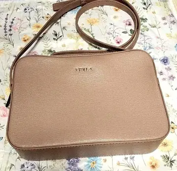 FURLA 베이지 핑크 숄더백