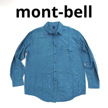 몽벨 montbell 코튼 셔츠