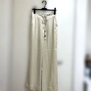 NANUSHKA 와이드 팬츠 아이보리 S
