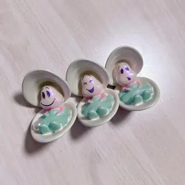 영 오이스터 피규어 3개