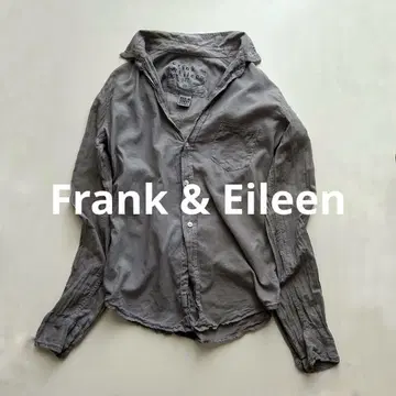 프랭크 앤 아이린 피그먼트 발리 셔츠 스키퍼 얇은 소재 그레이 계열