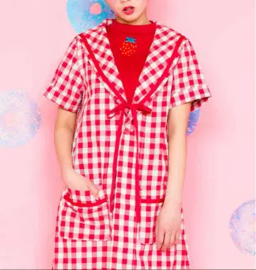 Candy Stripper SAILOR CHECK GOWN 2 사이즈