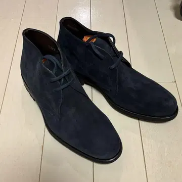 MAGNANNI 스웨이드 처카 부츠 다크 블루 사이즈 8 (약 26cm)