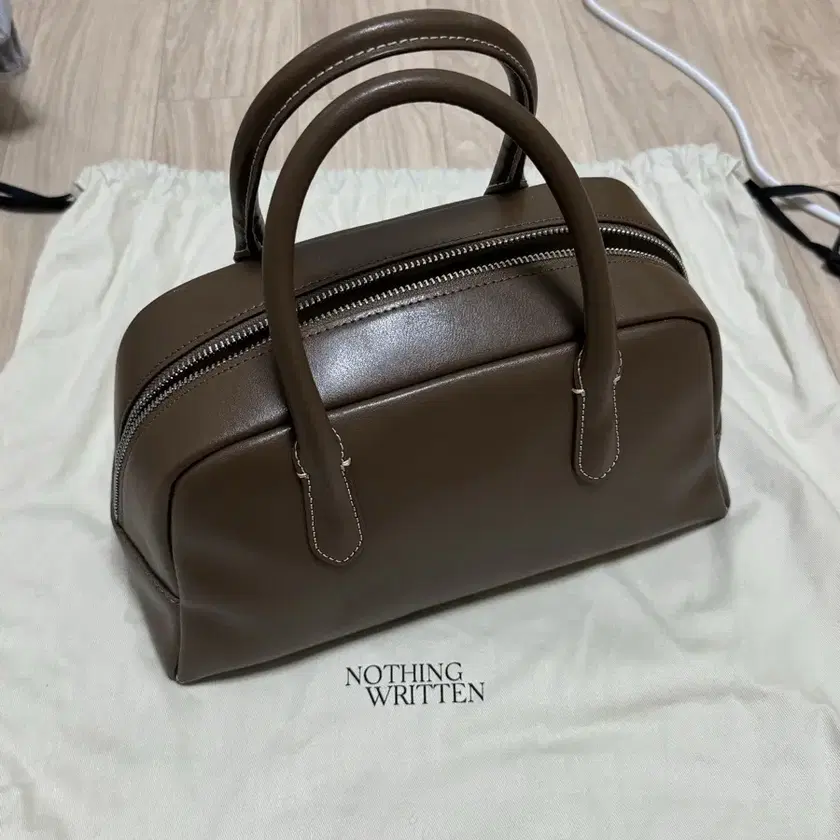 ☆NOTHING WRITTEN☆ Lizard post mini bag (Slate ivory