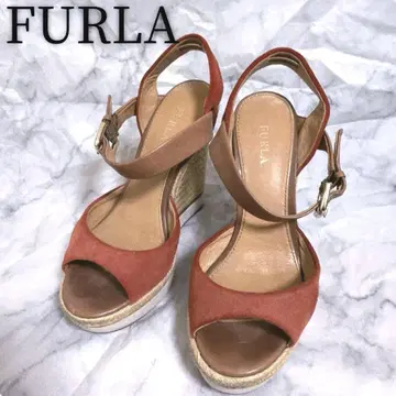 FURLA 훌라 샌들 힐샌들 웨지솔 뮬