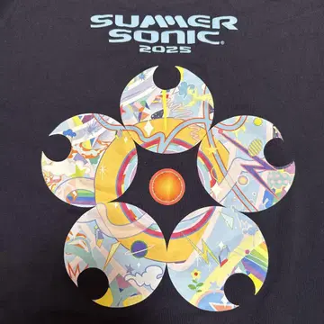 SUMMER SONIC 2025 블랙 T셔츠 L 사이즈