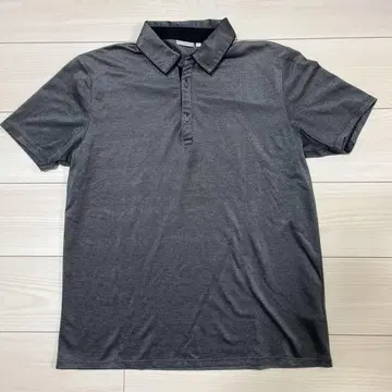 Galvin Klein 다크 그레이 피케 셔츠 XL