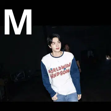 BTS Jin RUNSEOK TOUR 코얀 진 긴팔 티셔츠