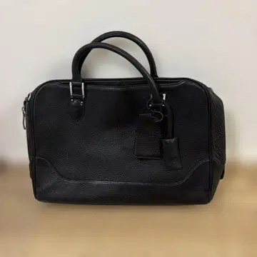 PELLE MORBIDA 블랙 비즈니스 백