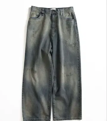 GRADATION BLAST WIDE DENIM PANTS / (블루)